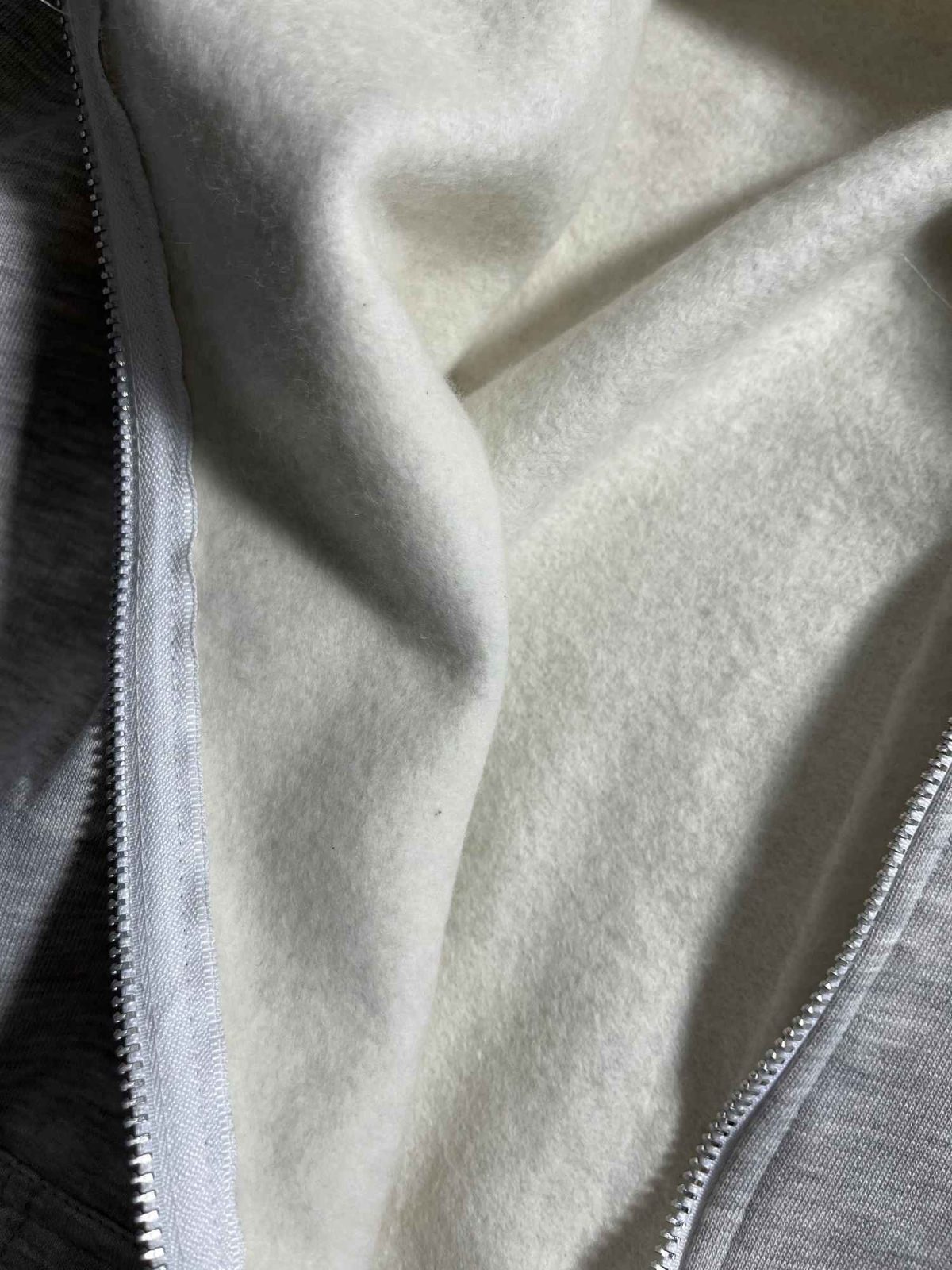 سویشرت ساده باکسی سه نخ داخل کرک(3402) - Image 4