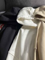 هودی ساده باکسی سه نخ داخل کرک(3411) - Image 3