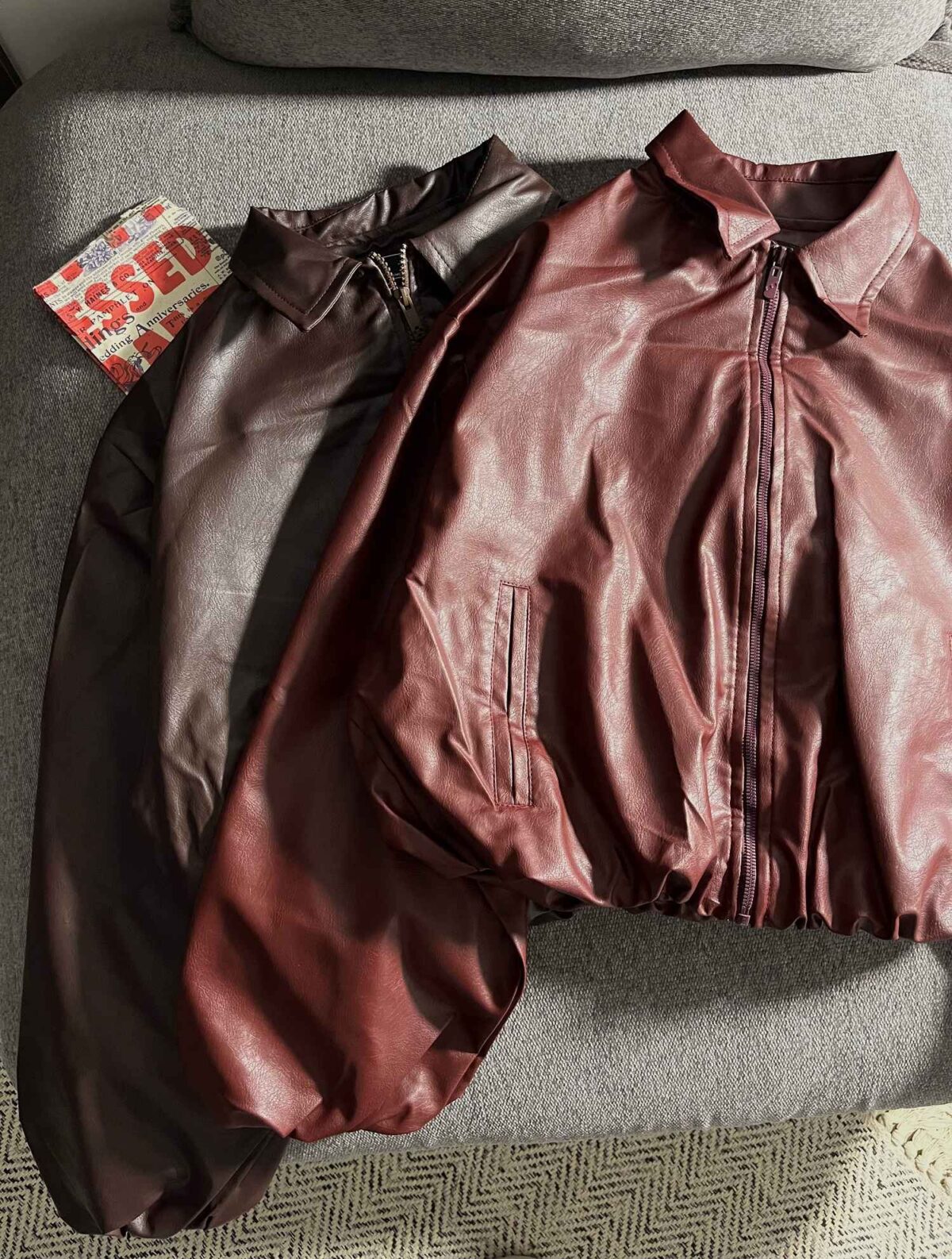 بامبر چرم آستردار(3410) - Image 4