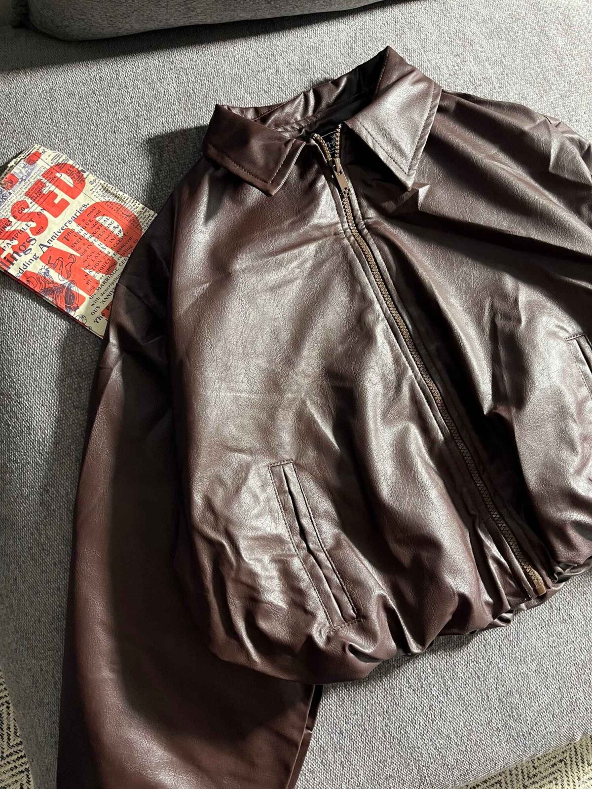 بامبر چرم آستردار(3410) - Image 3