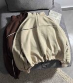 نیم زیپ مغزی دوزی شده زیر گت شو دورس سه نخ داخل کرک(3416) - Image 3