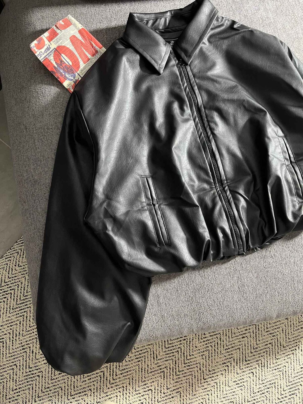 بامبر چرم آستردار(3420) - Image 5