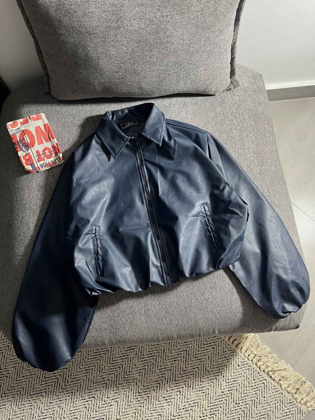 بامبر چرم آستردار(3420) - Image 2