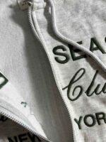 سویشرت وارداتی باکسی new york طوسی سه نخ داخل کرک اورجینال(3426) - Image 2