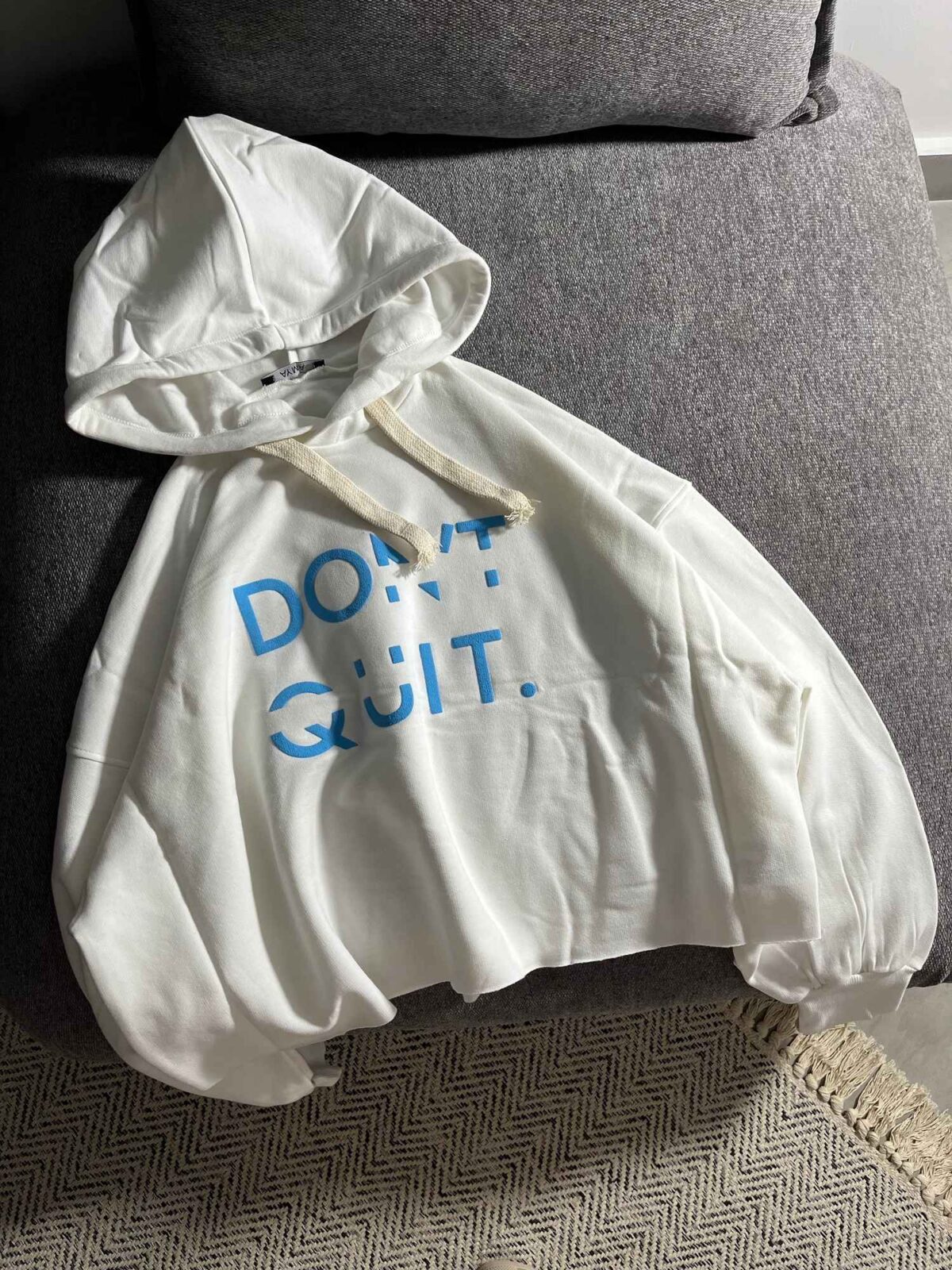 هودی زیرکات DONT QUIT دو نخ داخل کرک(3430) - Image 4