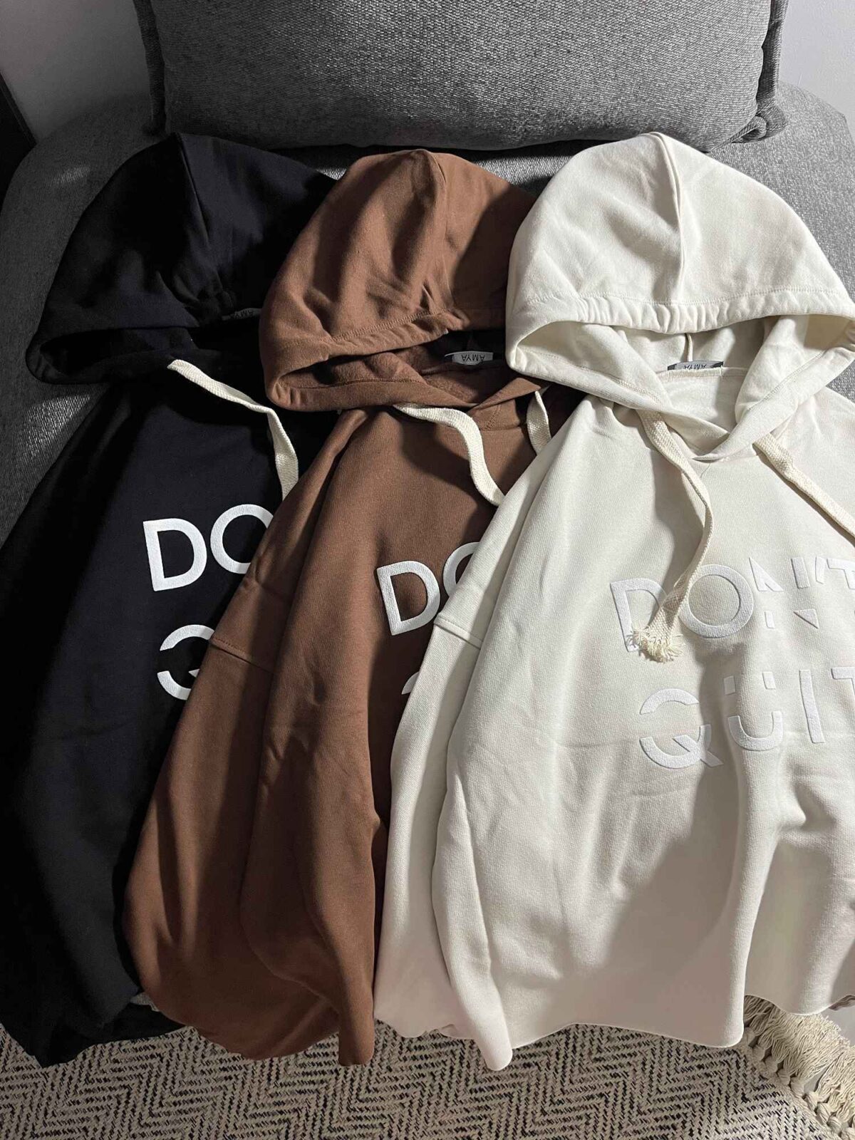 هودی زیرکات DONT QUIT دو نخ داخل کرک(3430) - Image 7