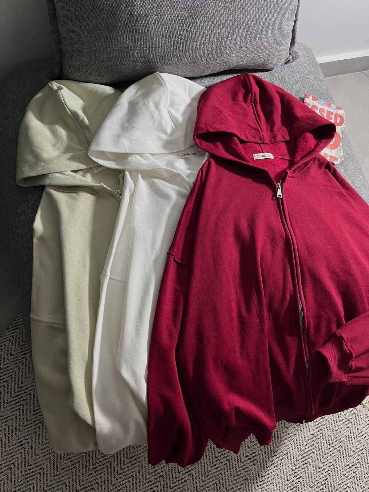 سویشرت ساده سه نخ داخل کرک(3434) - Image 2