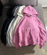 هودی ساده باکسی دورس سه نخ داخل کرک(3436)