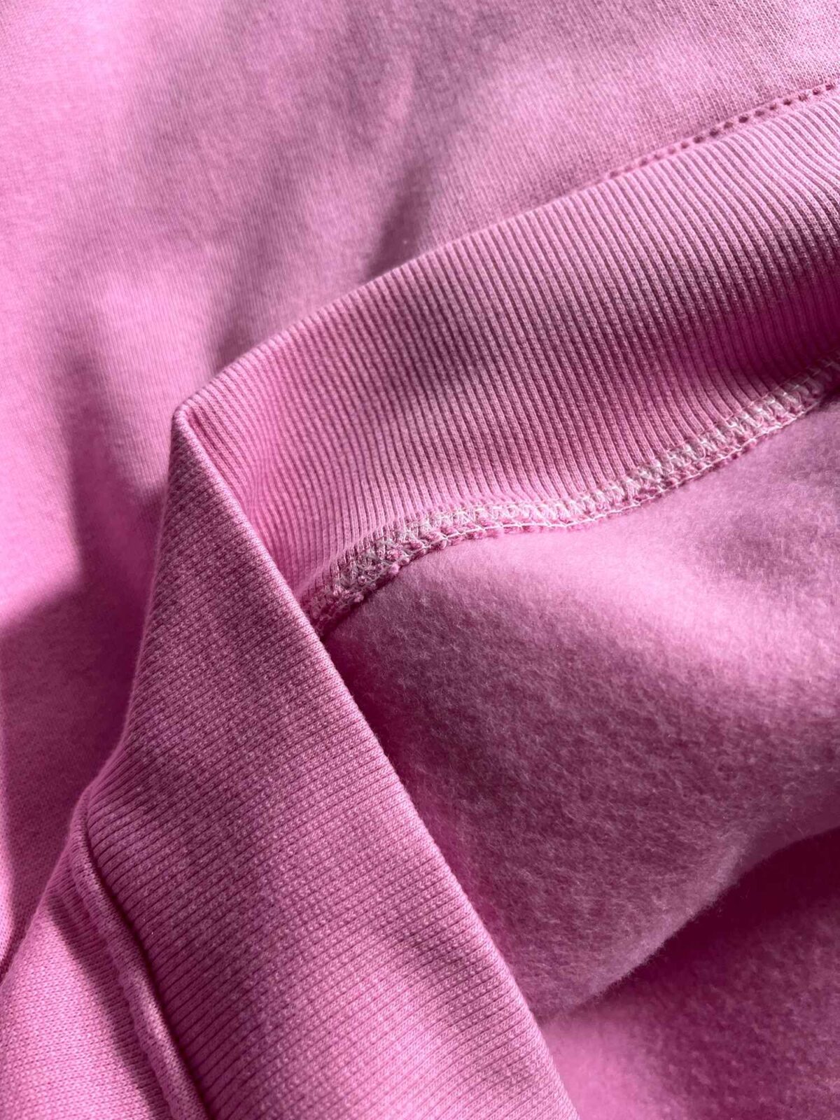 هودی ساده باکسی دورس سه نخ داخل کرک(3436) - Image 4