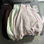 نیم زیپ ساده دورس سه نخ داخل کرک(3437)