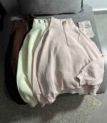 نیم زیپ ساده دورس سه نخ داخل کرک(3437)