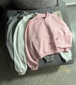 سوییشرت ساده سه نخ داخل کرک(3440) - Image 3