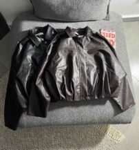 بامبر چرم آستردار زیپ مخفی(3444)