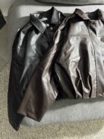 بامبر چرم آستردار زیپ مخفی(3444) - Image 4