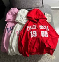 سویشرت CALIFORNIA سه نخ داخل کرک(3445)