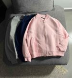 سوییشرت ساده دوجیب سه نخ داخل کرک(3447) - Image 3