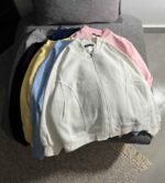 سوییشرت ساده دوجیب سه نخ داخل کرک(3447) - Image 2