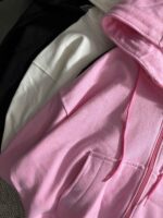 سویشرت ساده کلاهدار سه نخ داخل کرک(3448) - Image 3