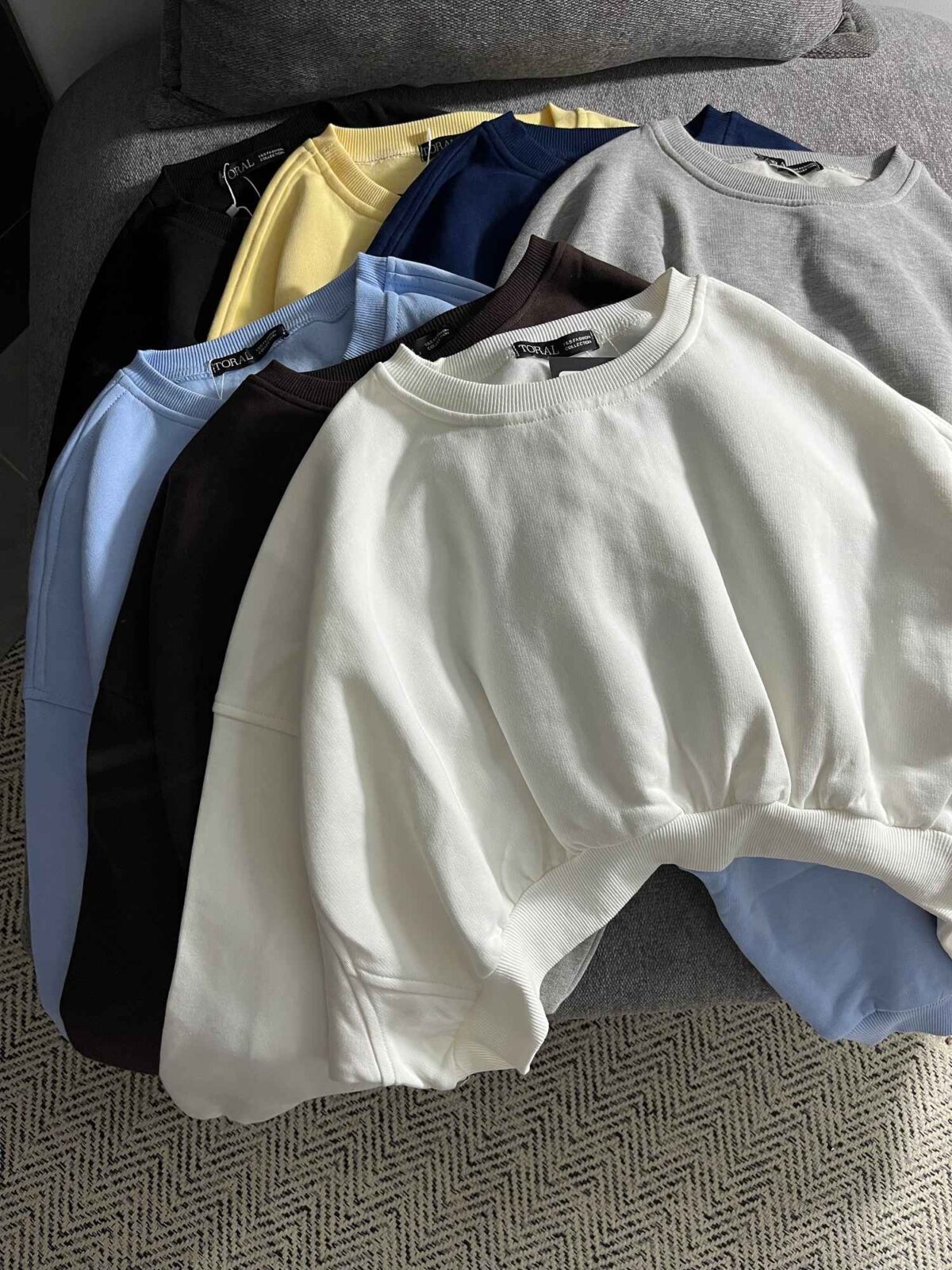 دورس کراپ ساده زیر گرد سه نخ داخل کرک(3449) - Image 3