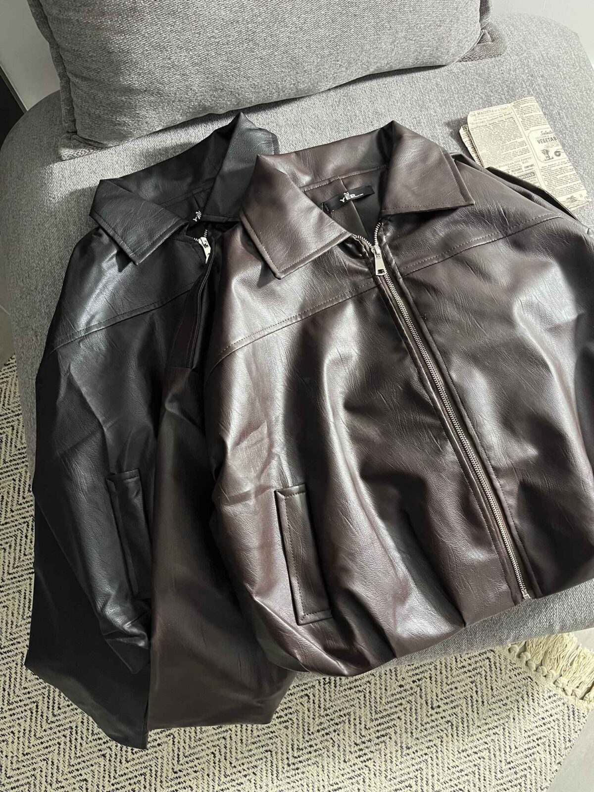 بامبر چرم آستردار(3451) - Image 4