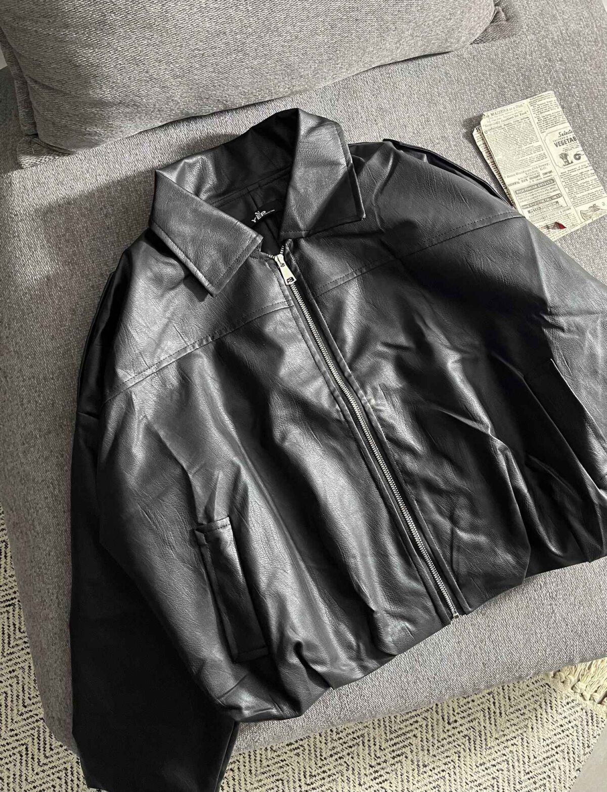 بامبر چرم آستردار(3451) - Image 3