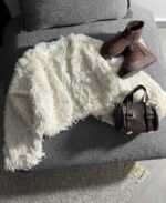 پالتو کراپ اورجینال وارداتی پوست و پر(3452) - Image 2