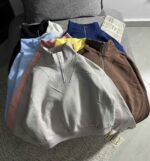 نیم زیپ ساده قد 52 سه نخ داخل کرک(3453)