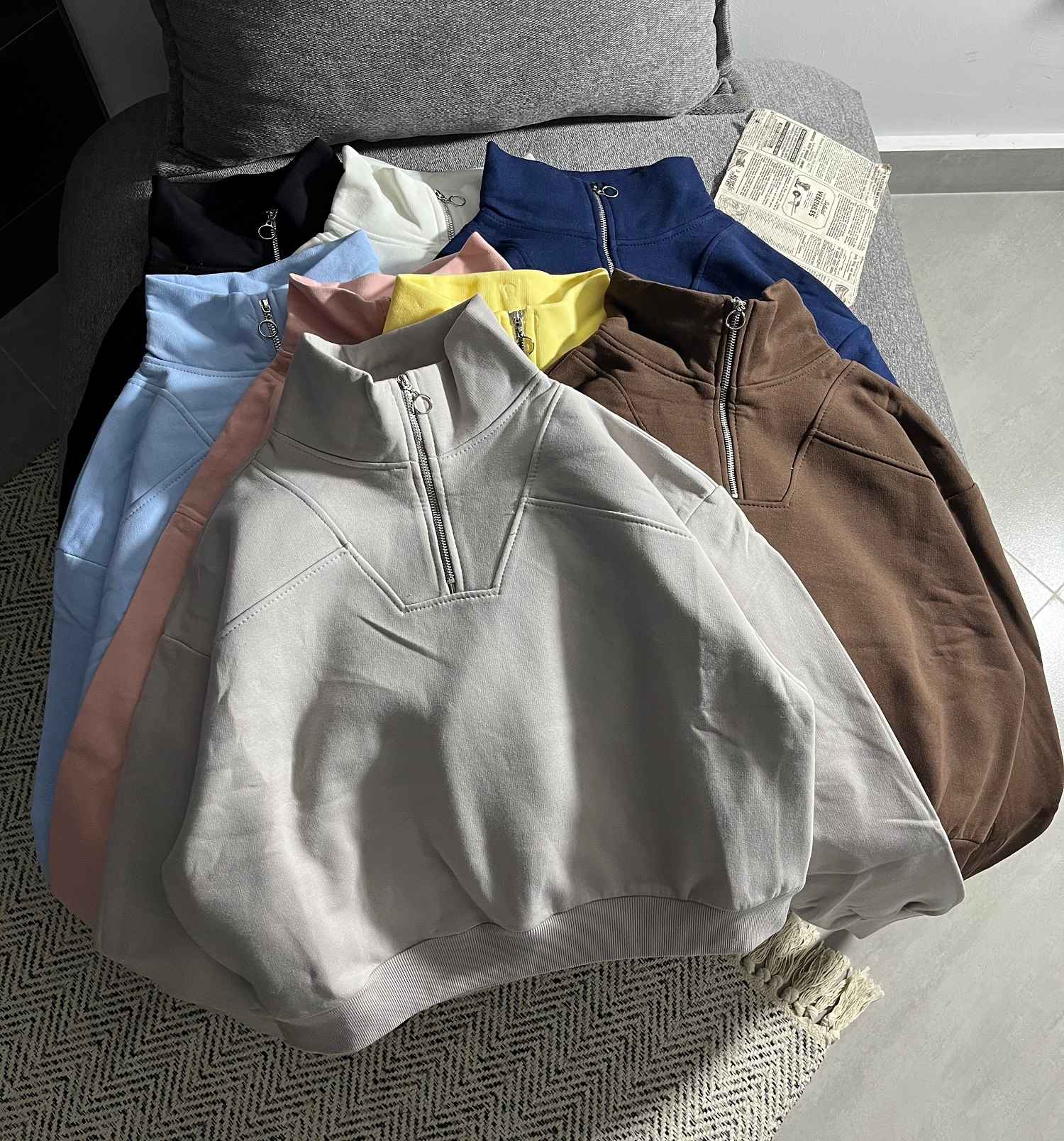 IMG_3997_14_11zon نیم زیپ ساده قد 52 سه نخ داخل کرک(3453) - Image 1