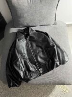 بامبر چرم آستردار کمر سگک دار(3455) - Image 4