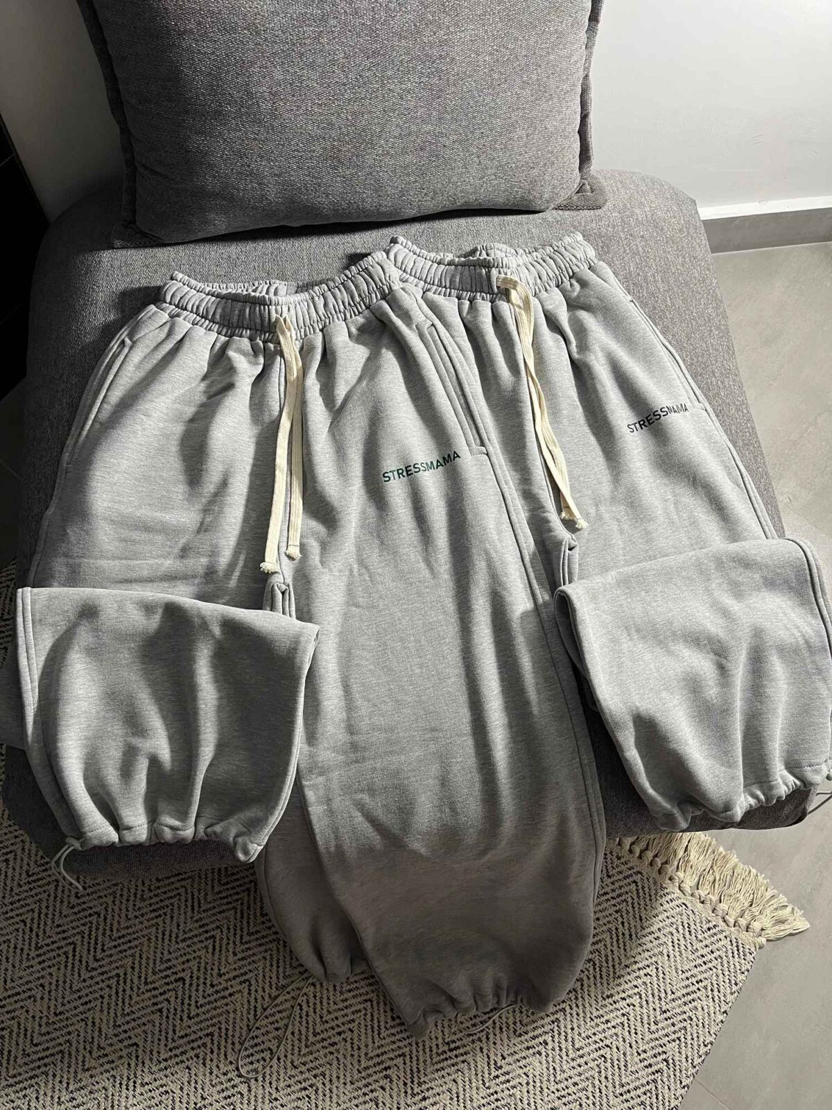 بگ جاگرشو طوسی دورس سه نخ داخل کرک(3456) - Image 5