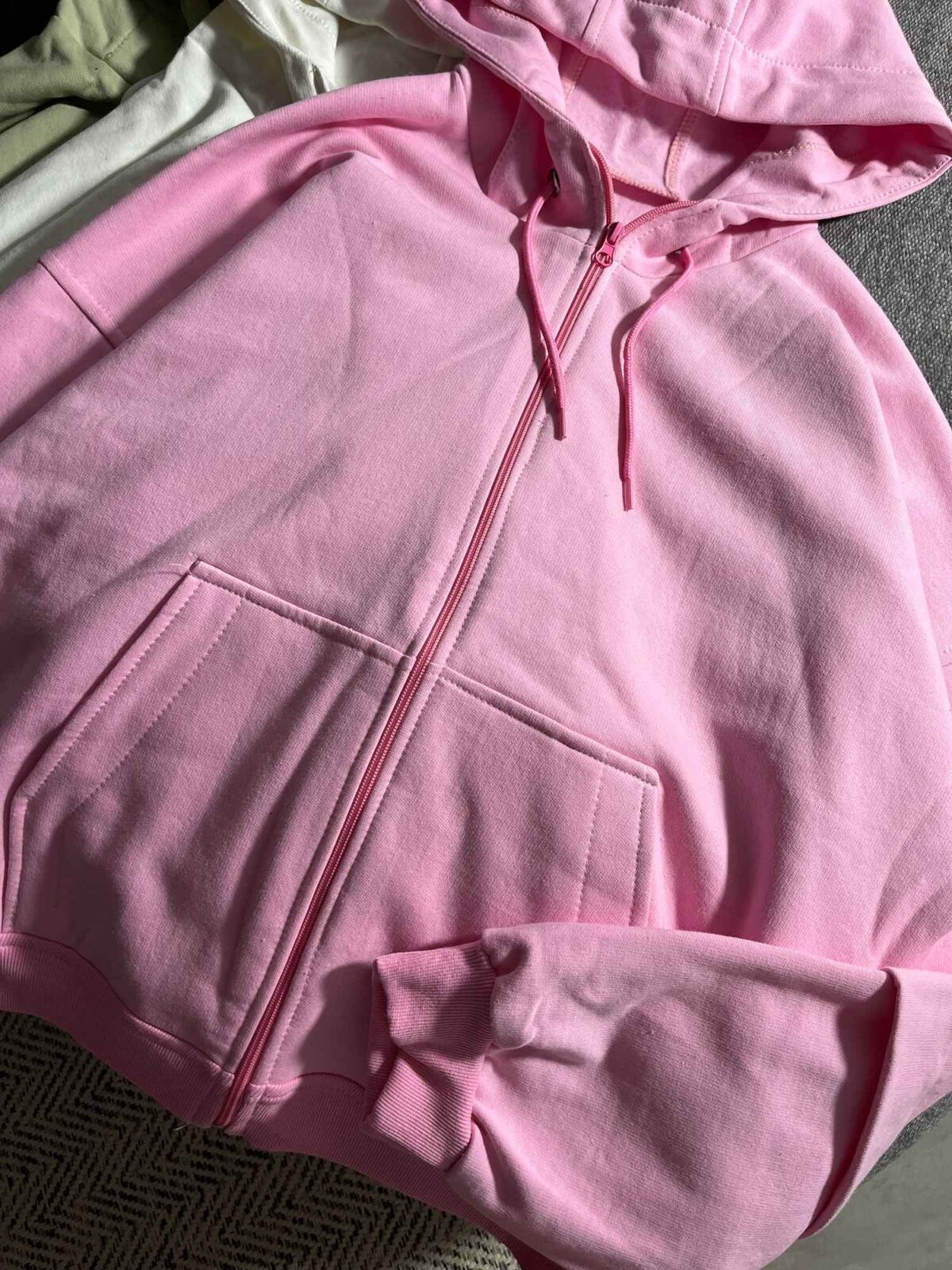 سویشرت ساده آستین دوتیکه دورس سه نخ داخل کرک(3461) - Image 5