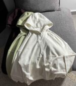 سویشرت ساده آستین دوتیکه دورس سه نخ داخل کرک(3461) - Image 2