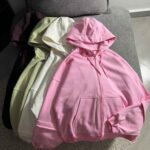 سویشرت ساده آستین دوتیکه دورس سه نخ داخل کرک(3461)