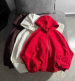 سویشرت ساده گرم بالا سه نخ داخل کرک(3465)