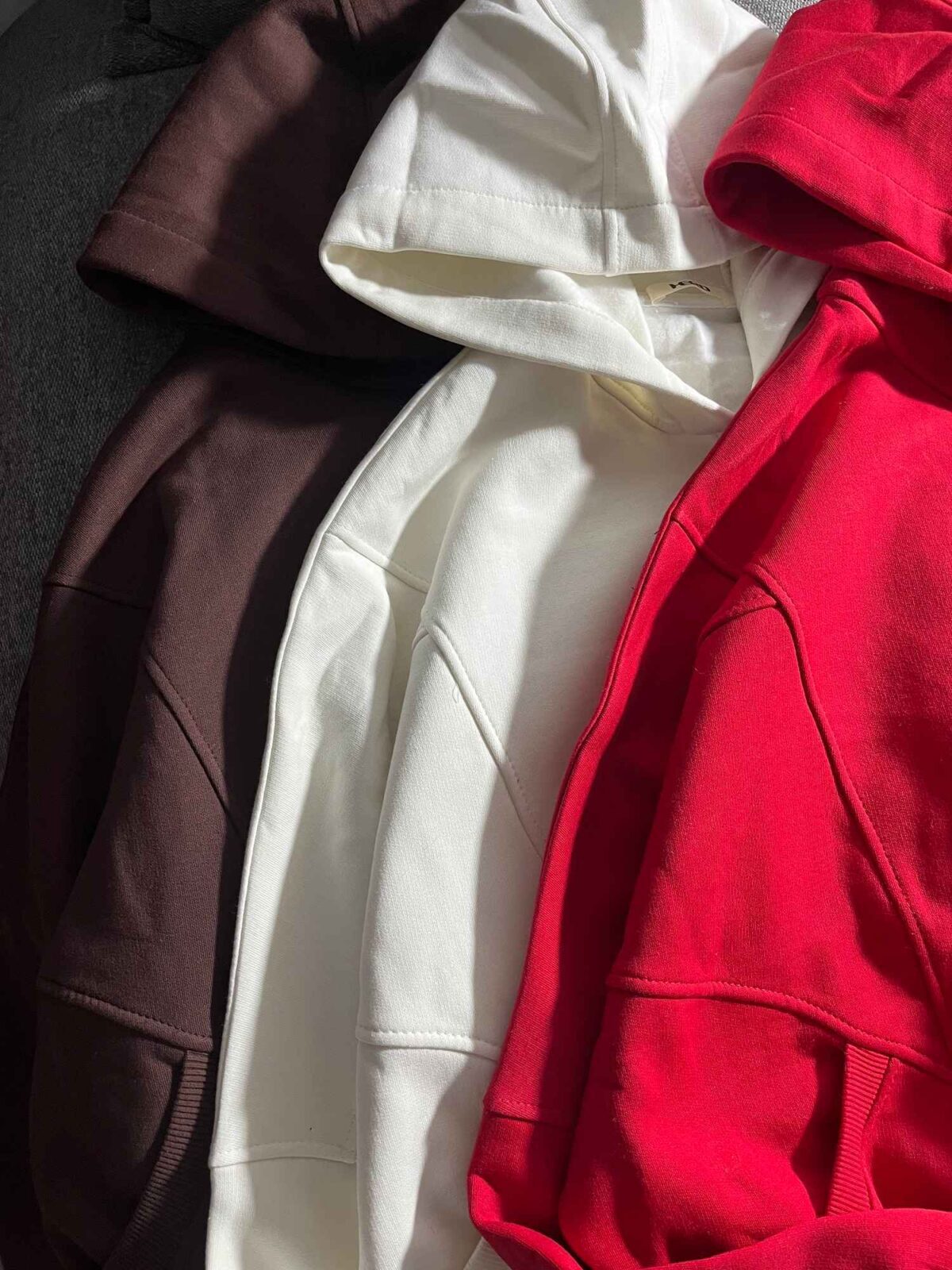 سویشرت ساده گرم بالا سه نخ داخل کرک(3465) - Image 8