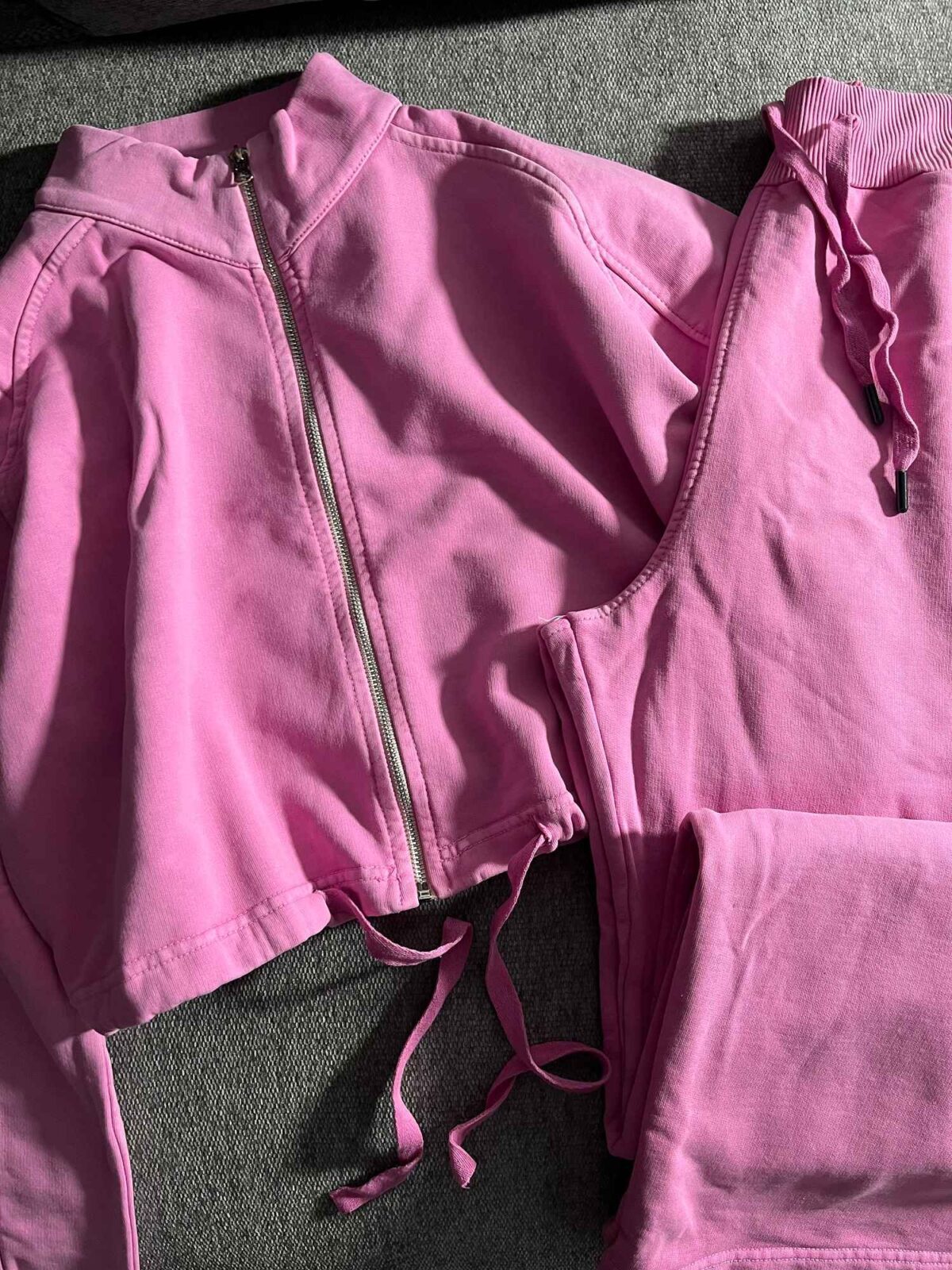 ست سویشرت و شلوار بگ سنگشور سه نخ(3464) - Image 5