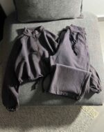 ست سویشرت و شلوار بگ سنگشور سه نخ(3464) - Image 3