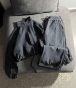 ست سویشرت و شلوار بگ سنگشور سه نخ(3464) - Image 4