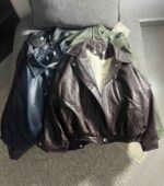 کاپشن چرم اورجینال وارداتی داخل خز(3467)