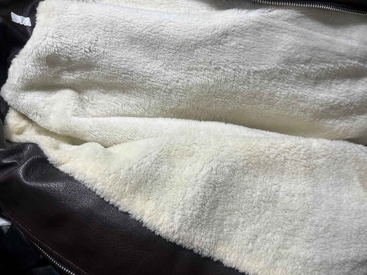 کاپشن چرم اورجینال وارداتی داخل خز(3467) - Image 9