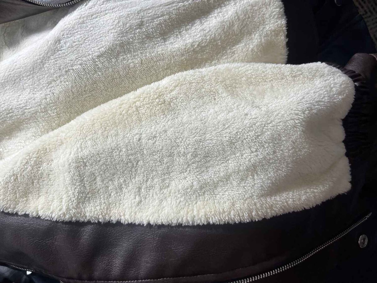 کاپشن چرم اورجینال وارداتی داخل خز(3467) - Image 10