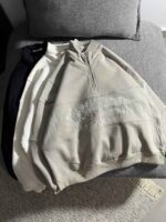 نیم زیپ باکسی NEW YORK سه نخ داخل کرک گرم بالا(3474) - Image 4