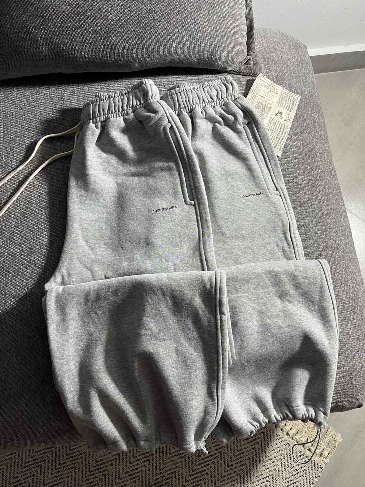 بگ جاگرشو طوسی دورس سه نخ داخل کرک(3479) - Image 4