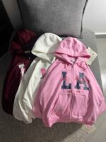 سویشرت LA سه نخ داخل کرک(3480)