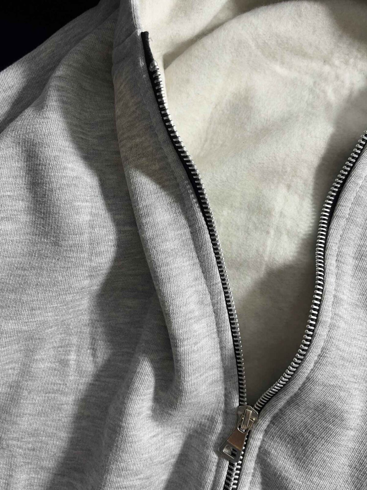 سویشرت ساده باکسی سه نخ داخل کرک پ(3481) - Image 6