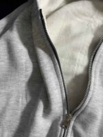 سویشرت ساده باکسی سه نخ داخل کرک پ(3481) - Image 6