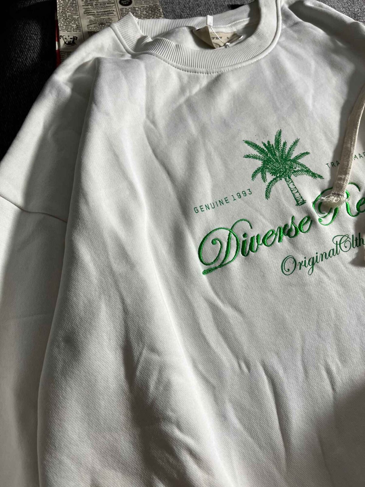 دورس وارداتی اورجینال سفید نخل سه نخ داخل کرک(3486) - Image 5