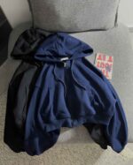 سویشرت کراپ سه نخ داخل کرک(3485) - Image 3