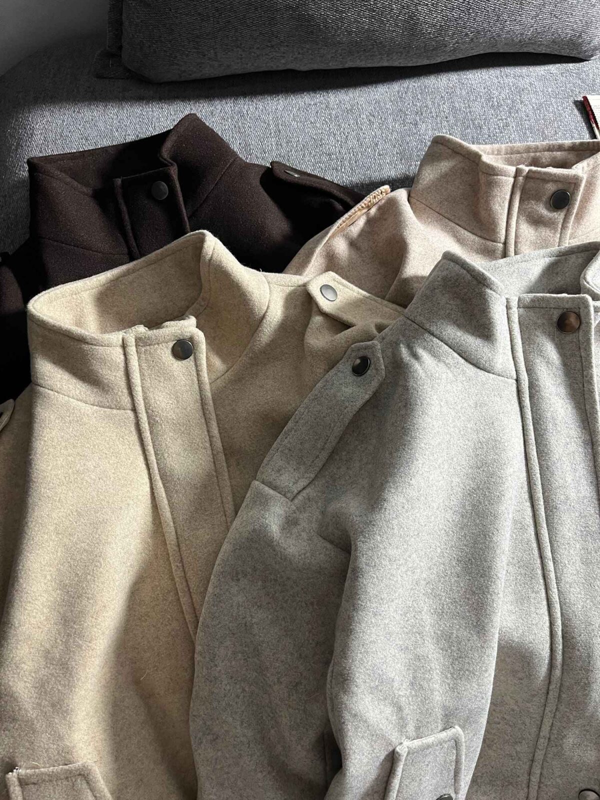 پالتو کراپ فوتر کوبیده شده(3487) - Image 5