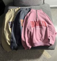 نیم زیپ BROOKLYN دورس سه نخ داخل کرک(3495)